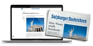 Salzburger Nachrichten als Zeitung und digital.