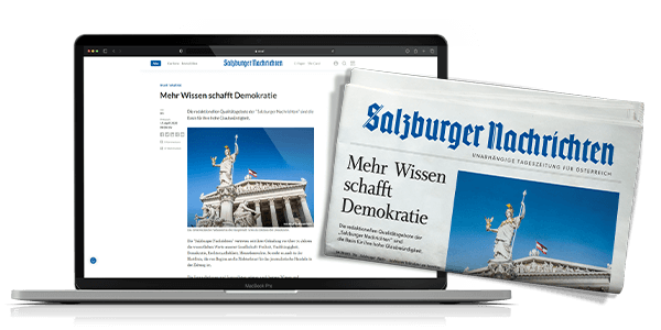 Salzburger Nachrichten als Zeitung und digital.