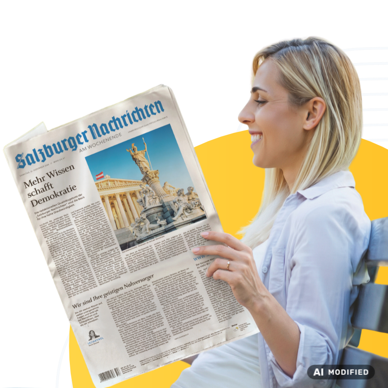 Das neue SN-Wochenende ©SN/AdobeStock/KI